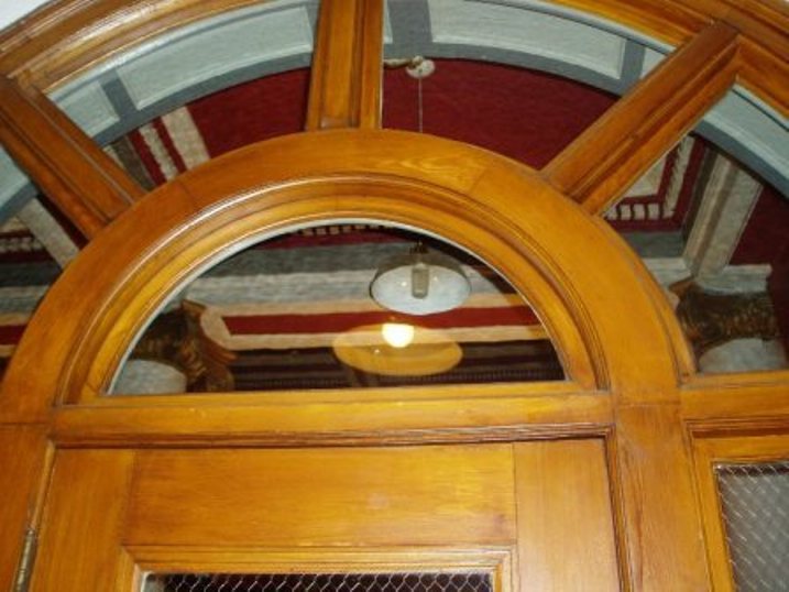 Balcony doorway